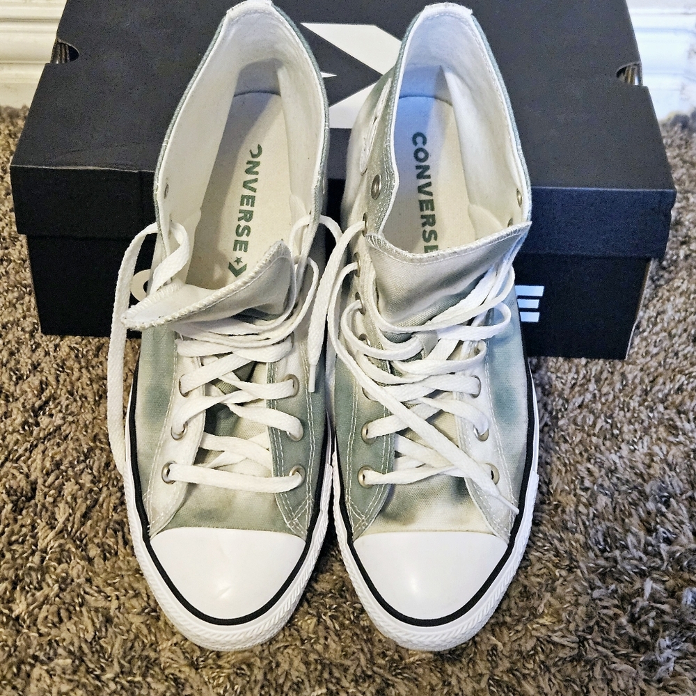 Converse Chuck Taylor All Star High Top Sneakers - Gray/White - Picture 3 of 8